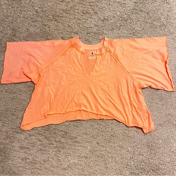 NEW Free People FP Movement Reflect Tee in Melon - Picture 7 of 8